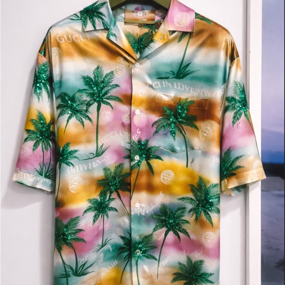 Gucci Tropical Vibes Men's Shirt